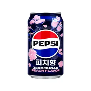 Pepsi Zero Sugar Peach 355ml – Korea