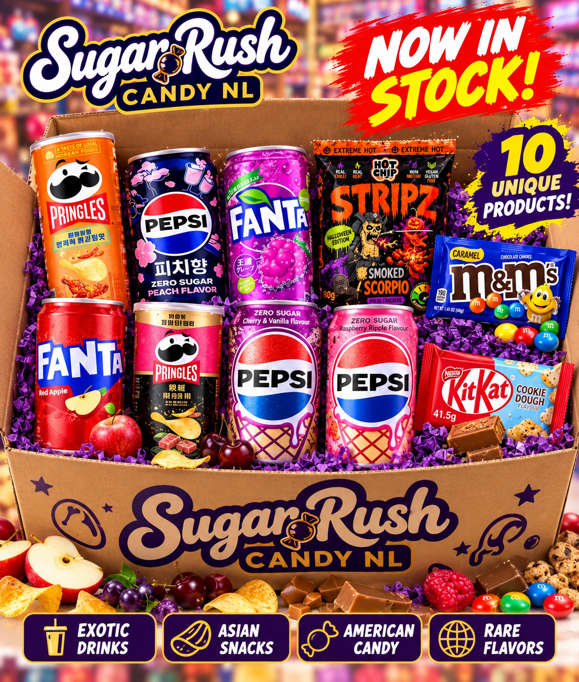 SugarRush Snack Box